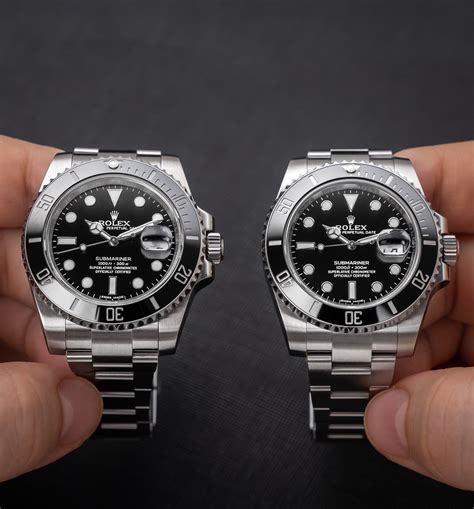 fake submariner vs real